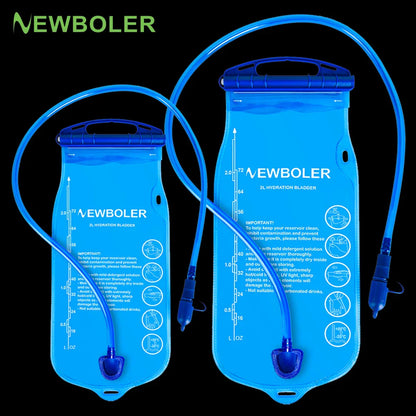 NEWBOLER Water Bladder Hydration Pack — BPA-Free 2L/3L Reservoir for Running, Hiking & Backpacking