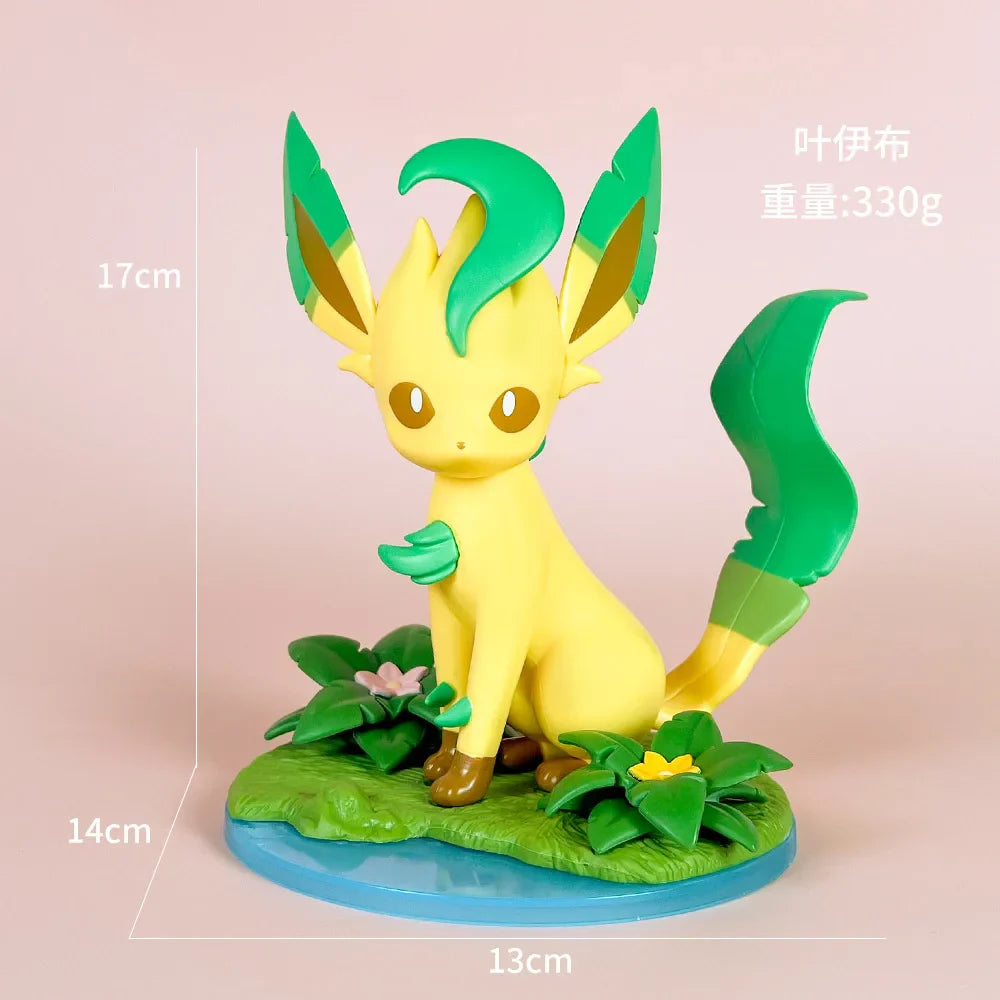 Anime Pokemon Figures – Sylveon, Umbreon, Leafeon Cute Statue Models for Tabletop Collection & Girl’s Birthday Gift