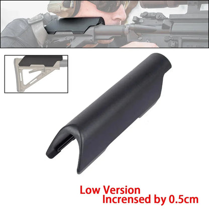 Tactical CTR Stock Riser - CQB Cheek Rest Heightening Pad for AR15 M4 Rifles, Airsoft & Shooting Accessories