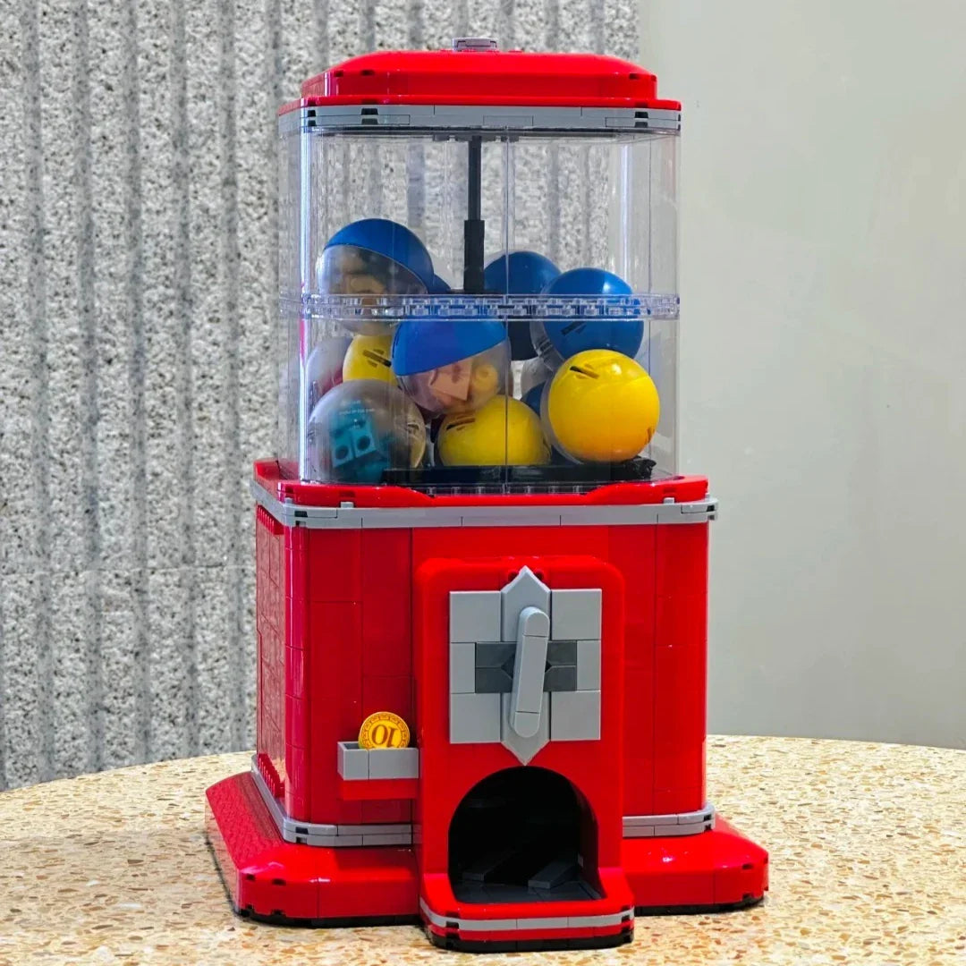MINISO Creative Expert 21358 Vending Machine Building Blocks Kit – Classic Assembly Toys for Kids Birthday Gift