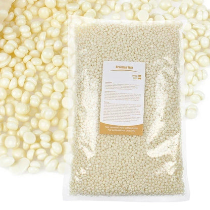 500g Hard Wax Beans – No-Strip Depilatory Hot Film Wax for Full Body, Bikini, Face, Legs & Eyebrows