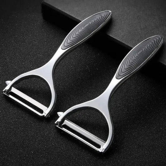 Stainless Steel Vegetable Peeler - Multi-Function Potato, Carrot & Fruit Peeler Kitchen Tool