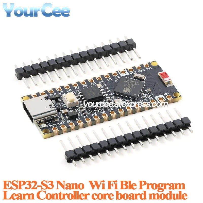 ESP32-S3 Dual Type-C Development Board - N16R8 N8R2 Core Module with Antenna Base for IoT Projects
