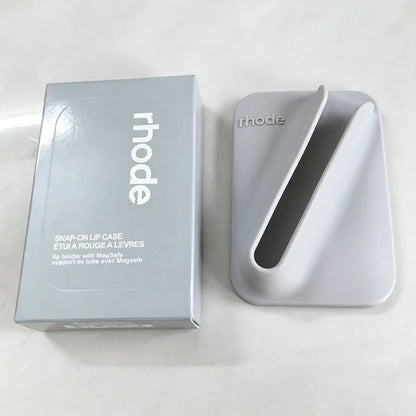 RHODE Magnetic Lip Case - MagSafe Compatible iPhone Cover with Lip Gloss Holder for iPhone 17 Air 16 15 14 13 12 11 Pro Max