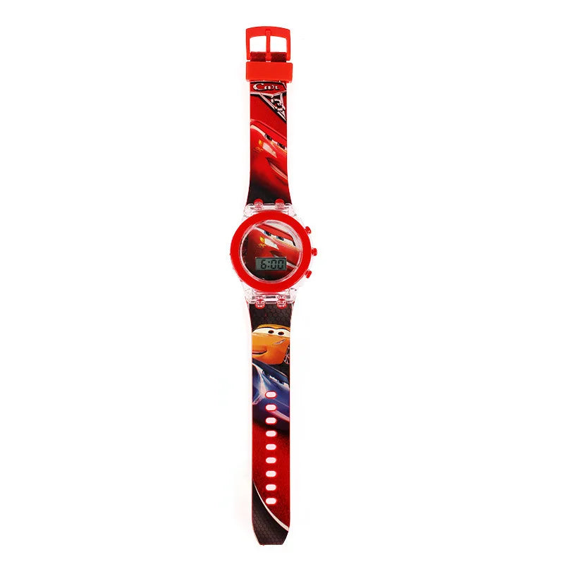 Flash Frozen Mickey Kids Watch - Cartoon Digital Wristwatch for Girls and Boys School Gifts