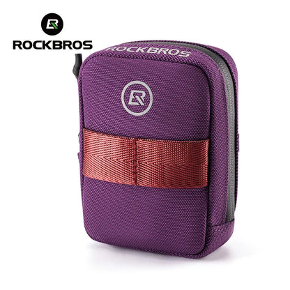 ROCKBROS Mini Bicycle Saddle Bag – Lightweight 0.35L Portable Multi-Function Cycling Handbag & Bike Accessory