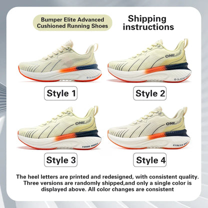 ONEMIX Cushioning Running Shoes - Heavy Runner Support Non Slip Athletic Sneakers for Men & Women Outdoor Sports