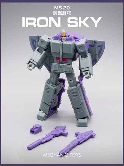 MFT HS-03 Soundwave Action Figure - Mini G1 Transformation Robot Toy With Laserbeak Collectible Gift