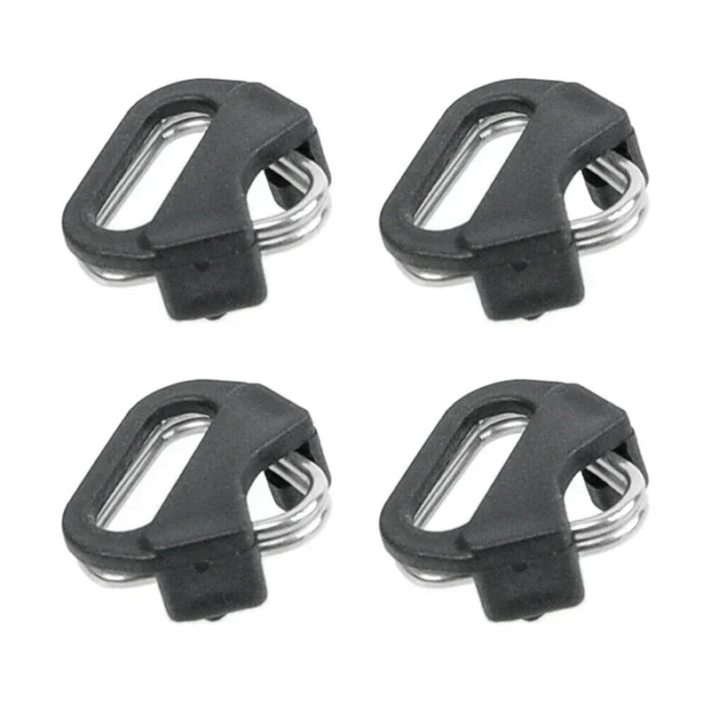 4PCS Camera Strap Belt Hooks - Triangle Split Ring Buckle Replacements for Fujifilm, Olympus & Pentax Cameras