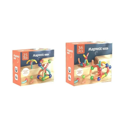 Magnetic Building Blocks Cube Set - Creative STEM Puzzle Toy for Early Learning & Brain Development
