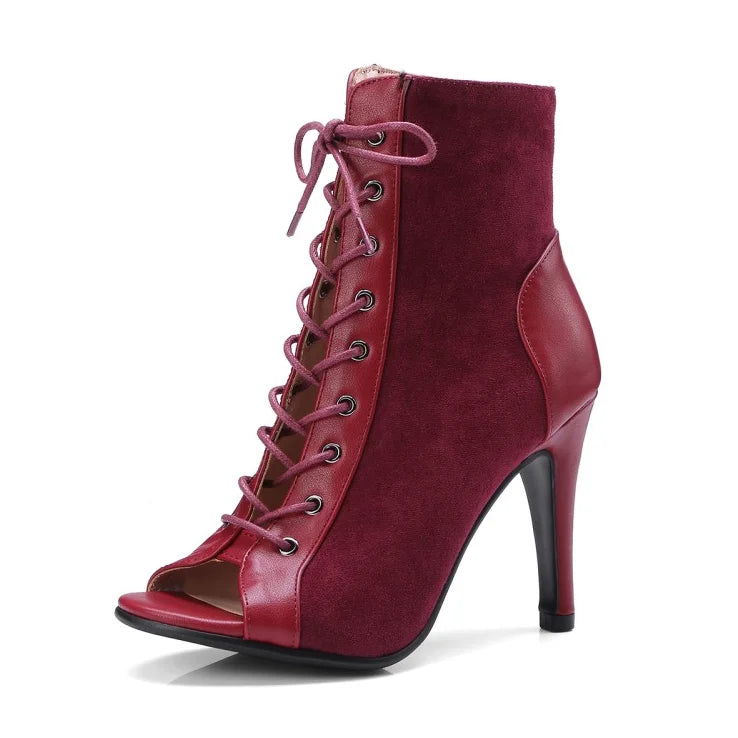 Women’s Latin Dance Stiletto Heels - Sexy High Heel Ballroom Party Dance Shoes