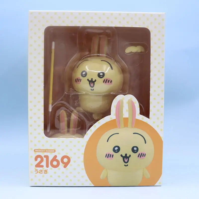 Cute Chiikawa Usagi Action Figure — Kawaii Anime Model Collectible Doll Set for Desk Decoration & Gift