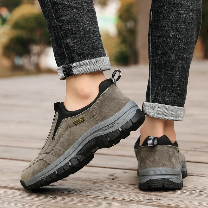 Men’s Lightweight Walking Shoes - Fashion Sport Sneakers with Comfortable Flat Design for Casual Everyday Wear