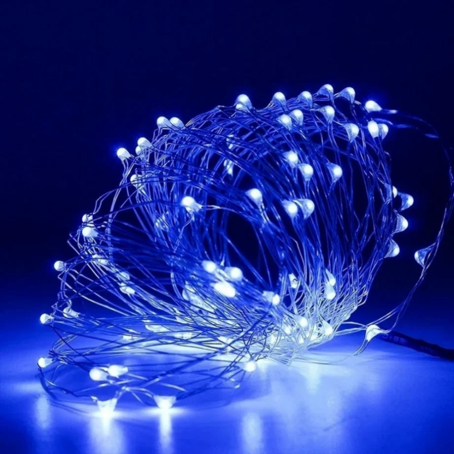 Copper Wire LED String Lights - 6/10PCS Fairy Garland Lights for Christmas, Wedding & Party DIY Decor