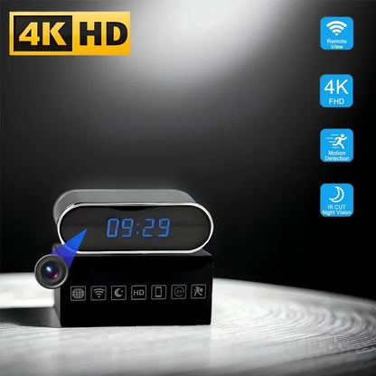 Upgraded 4K FHD Mini Camera with Infrared Night Vision – WiFi Remote Viewing, Motion Detection, Compact HD Security Camera for Home & Outdoor Monitoring