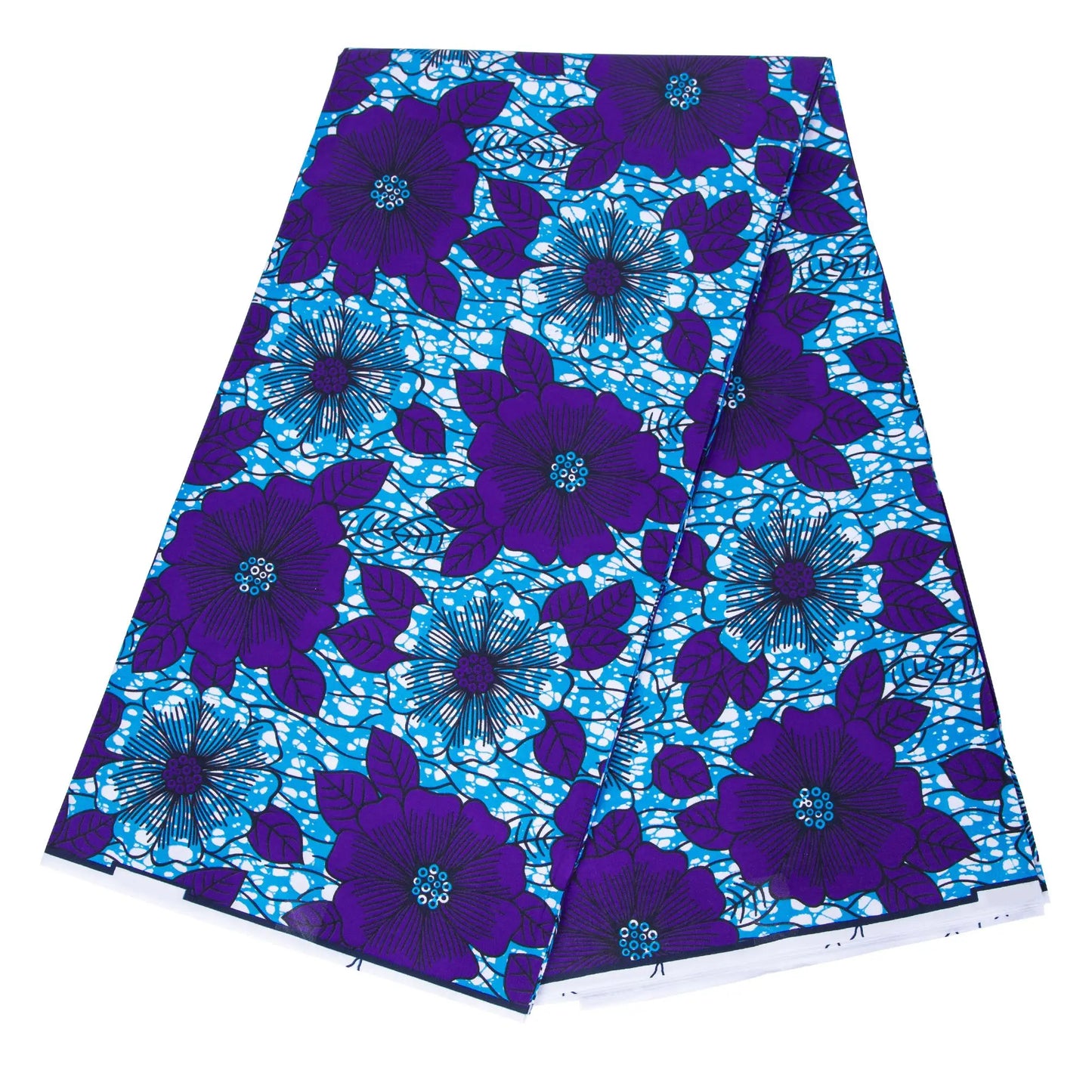 African Real Wax Ankara Fabric - Nigerian Print 100% Polyester Fabric for Women