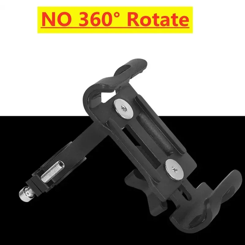 Metal Motorcycle & Bike Phone Holder – Aluminum Anti-Slip Bracket, Universal GPS Clip for All Smartphones