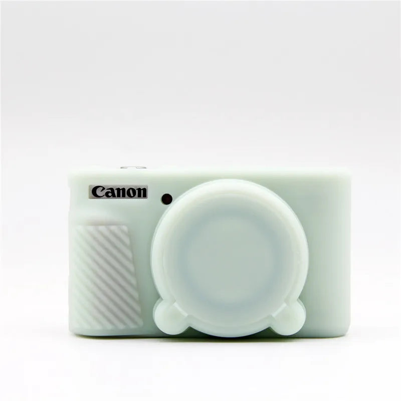 Canon PowerShot SX730 SX740 Silicone Camera Case - Soft Rubber Protective Skin Cover Bag for SX740HS Digital Camera