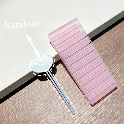 10 Slot Nail Transfer Foil Holder - 3D Printed Portable Organizer Box for Nail Art Sticker Storage & Display