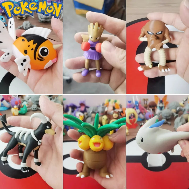 Pokemon 1:20 Scale Character Figures - DIY 3D Printed Kawaii Cartoon Models Kids Christmas Gift Toys