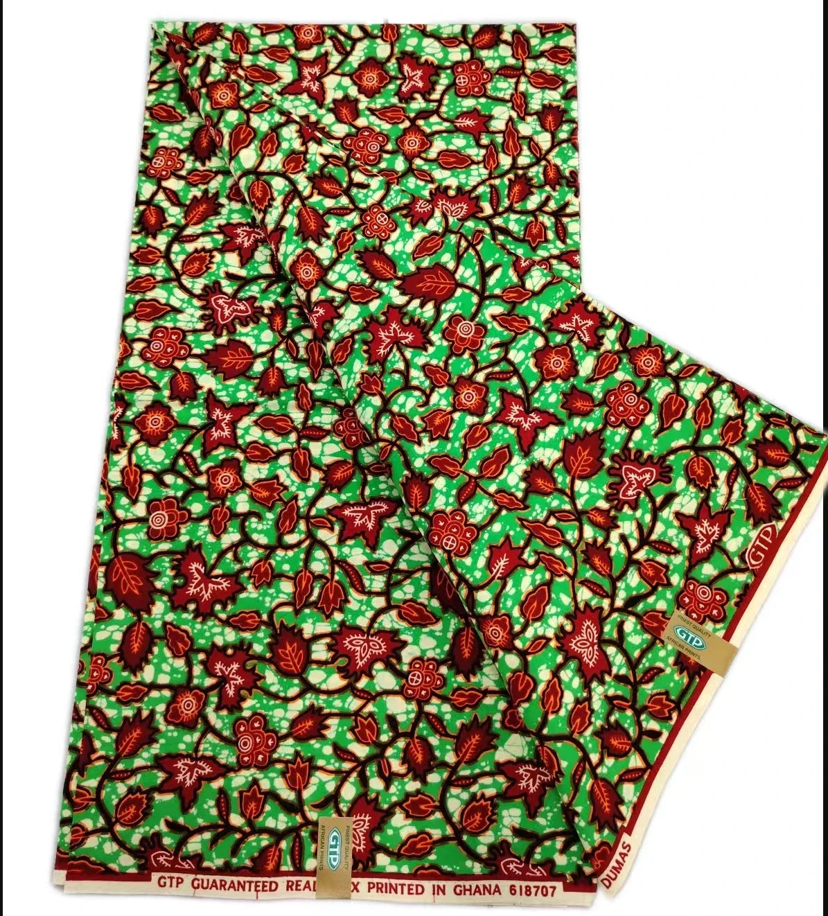 African Wax Print Fabric - High-Quality Cotton Ankara Gold Print Pagne for Wedding & Dress Sewing