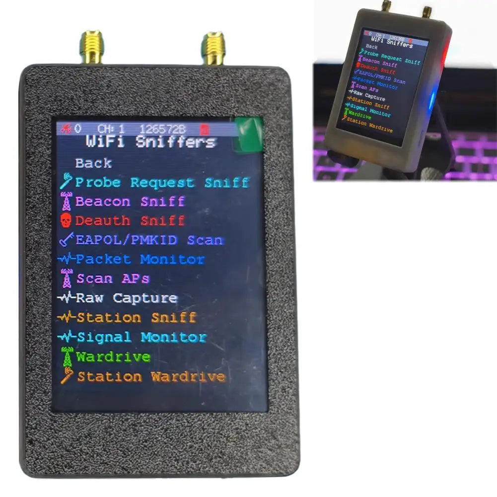 Marauder ESP32 Development Board – 2.8" Screen with Positioning Module for Mar-X-Auder Device, Wi-Fi & Bluetooth Accessories