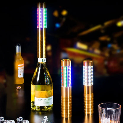 Rechargeable LED Flash Stick - VIP Champagne Bottle Sparkler Light for Nightclub, KTV & Bar Service