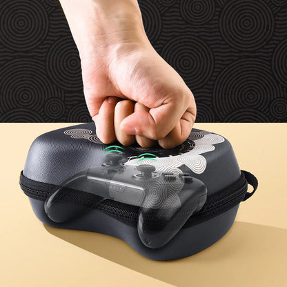 Carrying Case for Xbox ONE S/X - EVA Portable Storage Bag with Handle, Shockproof Protective Case for PS5/PS4/PS3 & NS Switch Pro