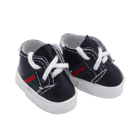 Only Shoes for 17cm Labubu Doll – Cute Kawaii V1 V2 Casual Sports Shoes, Outfit Accessories Gift