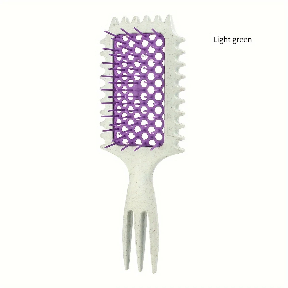 3-in-1 Hair Comb Set - Hollow Curl Enhancing Styling Comb with Massage & Parting Function