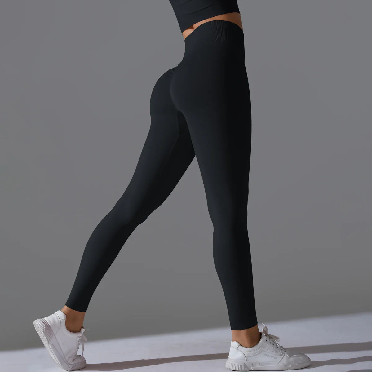 Women's Seamless Yoga Leggings – High Waist Tummy Control, Scrunch Butt Lifting Gym Workout & Outdoor Sports Fitness Pants