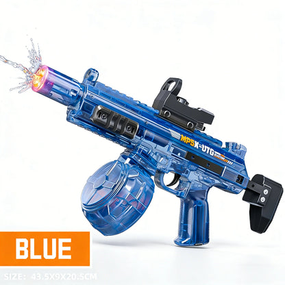Electric Water Gun Toy - Automatic Sensor Light Recoil Simulation Outdoor Beach Toy for Kids