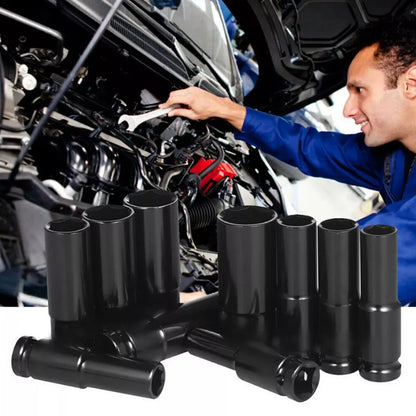 1/2-Inch Drive Impact Socket Set - 10-Piece 6-Point Metric Carbon Steel Sockets with Storage Case