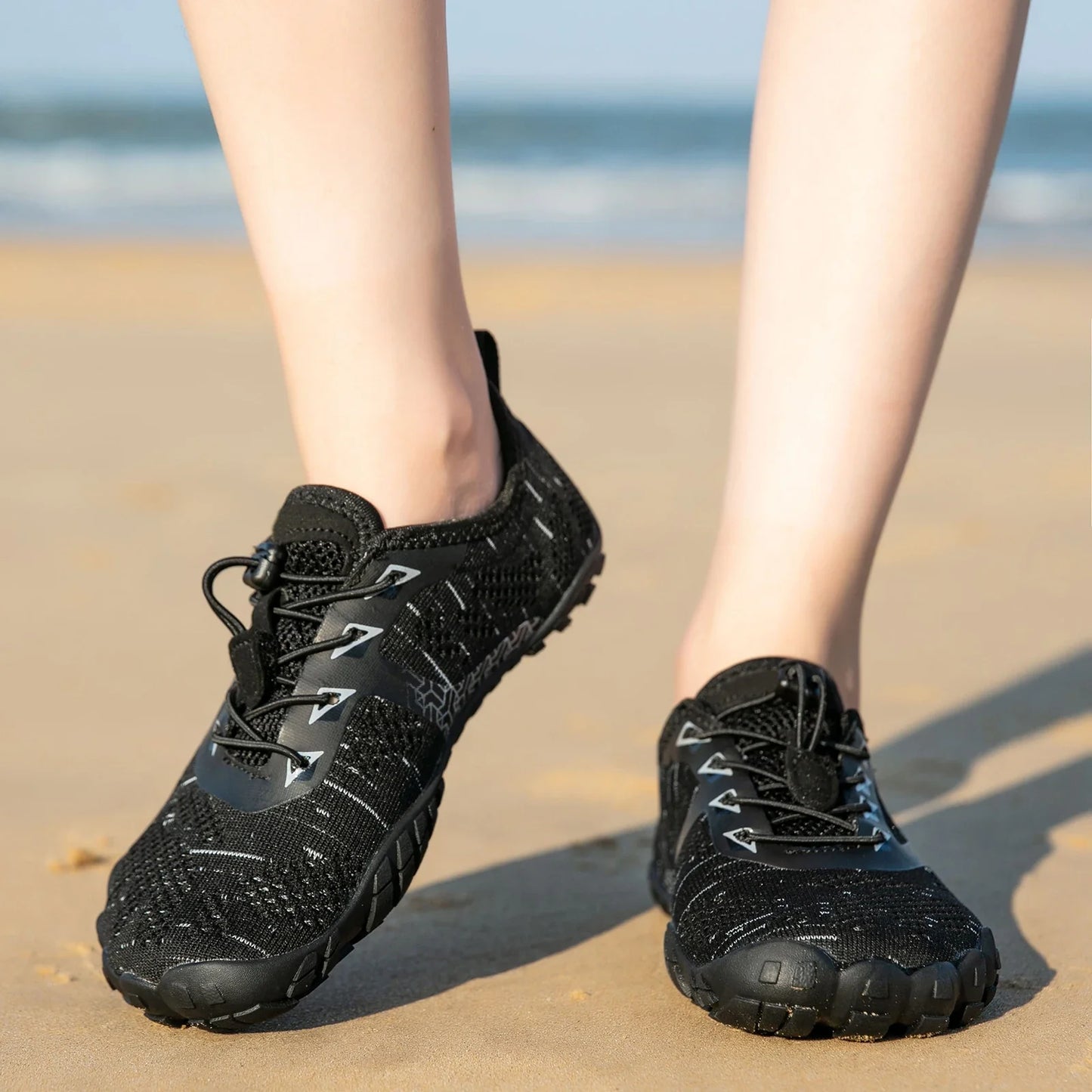 Men & Women Minimalist Trail Running Shoes — Barefoot Wide Fitness Gym Sneakers Low Drop Athletic