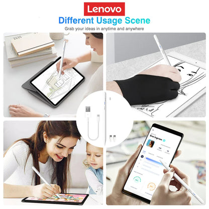 Lenovo Thinkplus BP16 Universal Stylus Pen – Touch Screen Pen for iOS, Android, Windows Tablets & Phones