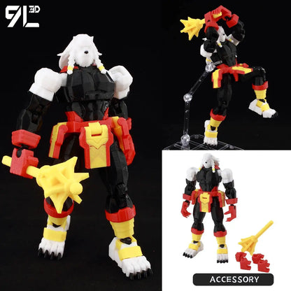 3D Printed Invincible 2.0 Superheroes Action Figures – Multi-Jointed Anime Toy Model Ornaments Gifts