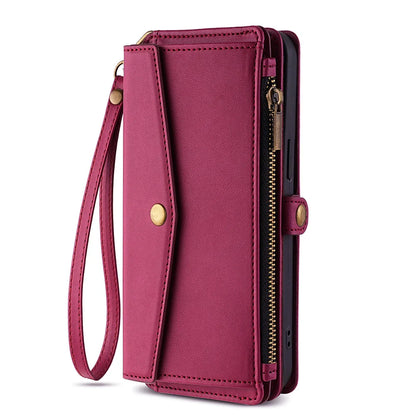 Magnetic Leather Wallet Phone Case for iPhone SE (2020/2022) to 15 Pro Max – Flip Cover with Card Holder & Stand Function