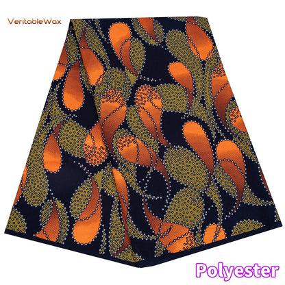 African Ankara Wax Print Fabric - Retro Double Print Patchwork Sewing Material for DIY Clothing