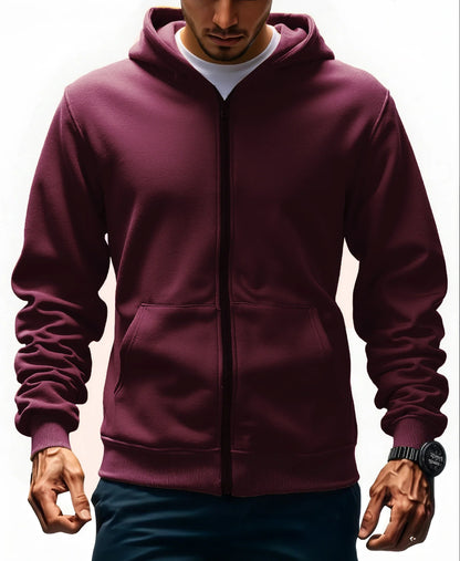Autumn/Winter Loose Cotton Hoodie – Unisex Casual American Fashion Backpack Style