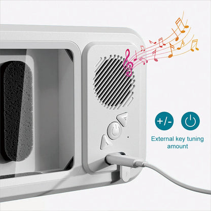 Waterproof Bathroom Phone Holder with Bluetooth Speaker – 360° Rotating Touch Screen Stand for Bath & Shower Entertainment