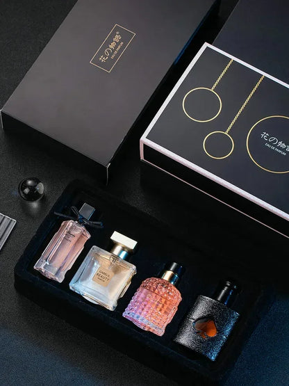 Original Women’s Perfume Set – 105ml Eau de Parfum 4-Piece Gift Box with Fresh Floral & Plant Fragrance