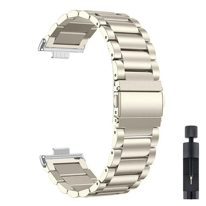 Stainless Steel Strap for Huawei Watch – Metal Bracelet Band for Fit3, Fit4 & Fit4 Pro, Unisex Replacement