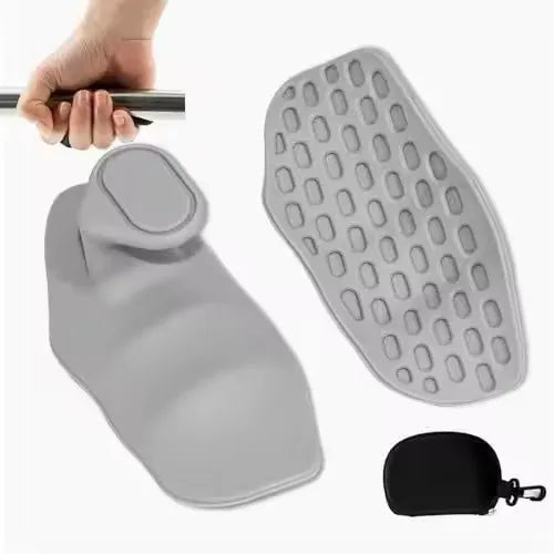 Gym Gloves with Silicone Palm Grip – Hand Protection for Weightlifting, Crosstraining, Gymnastics & Exercise