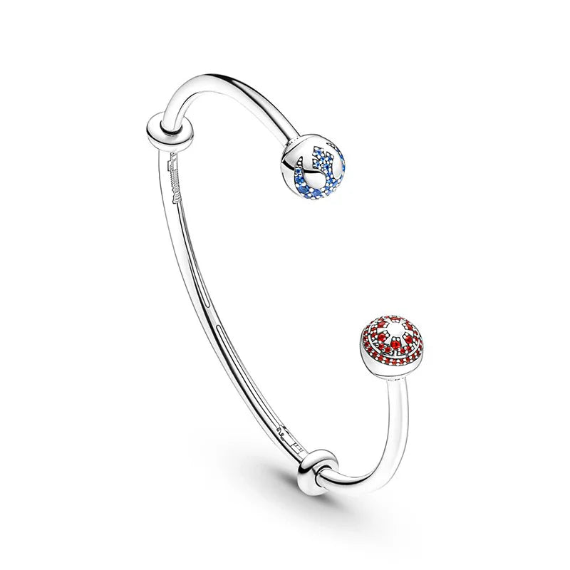 Fall New 925 Silver Plated MINISO Marvel Star Wars Rescuers Pendant Charm – Fits Original Pandora Bracelet, DIY Jewelry for Women