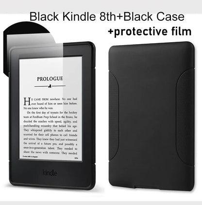 Kindle 8th Gen 6-Inch E-Book Reader, E-Ink Touch Screen, WiFi Connection, Registerable Account, Without Backlight