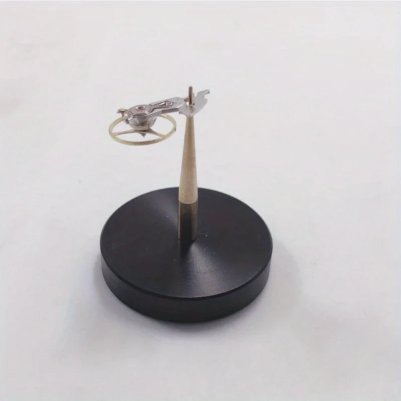 Watch Balance Holder Tool - No.7995 Balance Spring Shaft Cleaning Bracket for Watch Repair and Maintenance