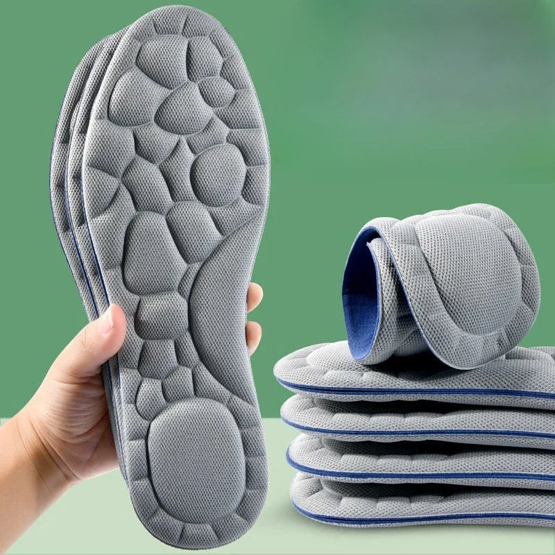 Unisex 5D Massage Insoles – Super Soft Sports Shoe Inserts for Feet, Arch Support, Orthopedic Running & Baskets Sole
