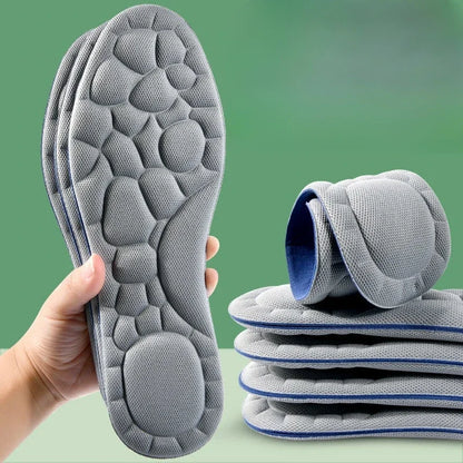 Unisex 5D Massage Insoles – Super Soft Sports Shoe Inserts for Feet, Arch Support, Orthopedic Running & Baskets Sole