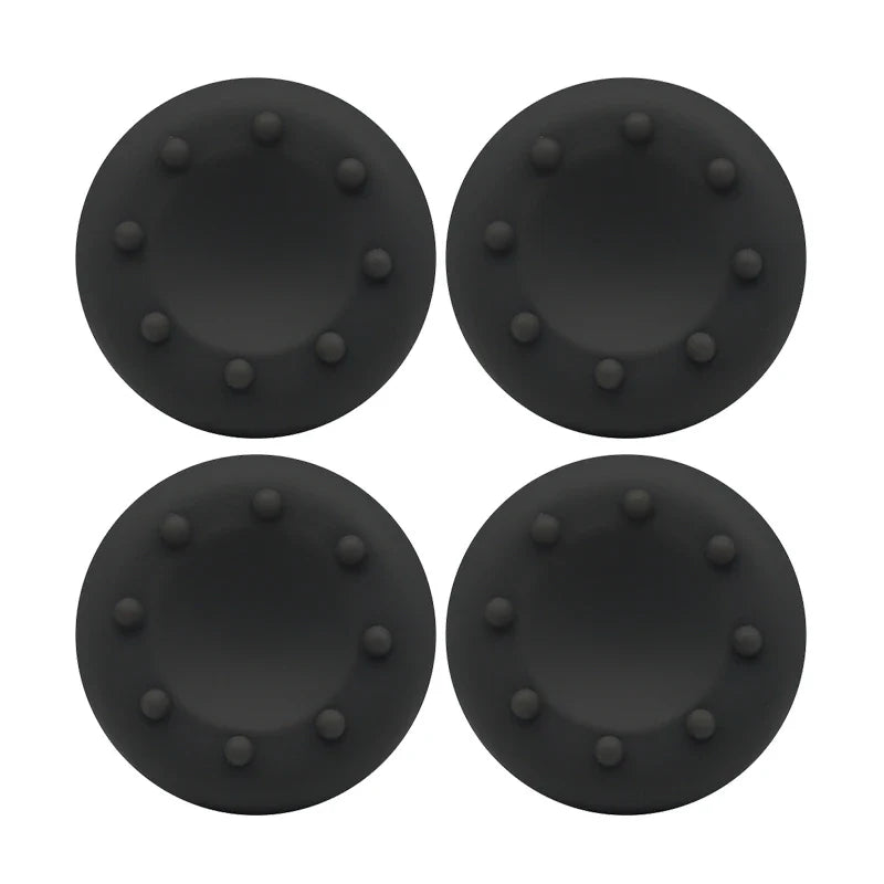 Non-Slip Silicone Joystick Thumb Grip Caps – Analog Stick Covers for PS2, PS3, PS4, PS5, Xbox One, Xbox 360, Xbox Series X, and Switch Pro Controllers