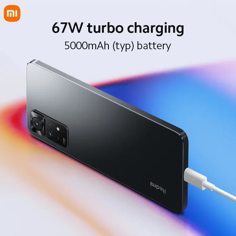 Xiaomi Redmi Note 11 Pro 5G Smartphone - 8GB 256GB Helio G96 108MP Camera 120Hz NFC Global Version